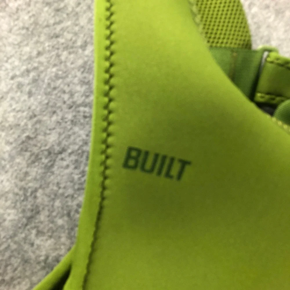 Built NY Backpack Large Olive Green Neoprene Laptop Bag Lightweight